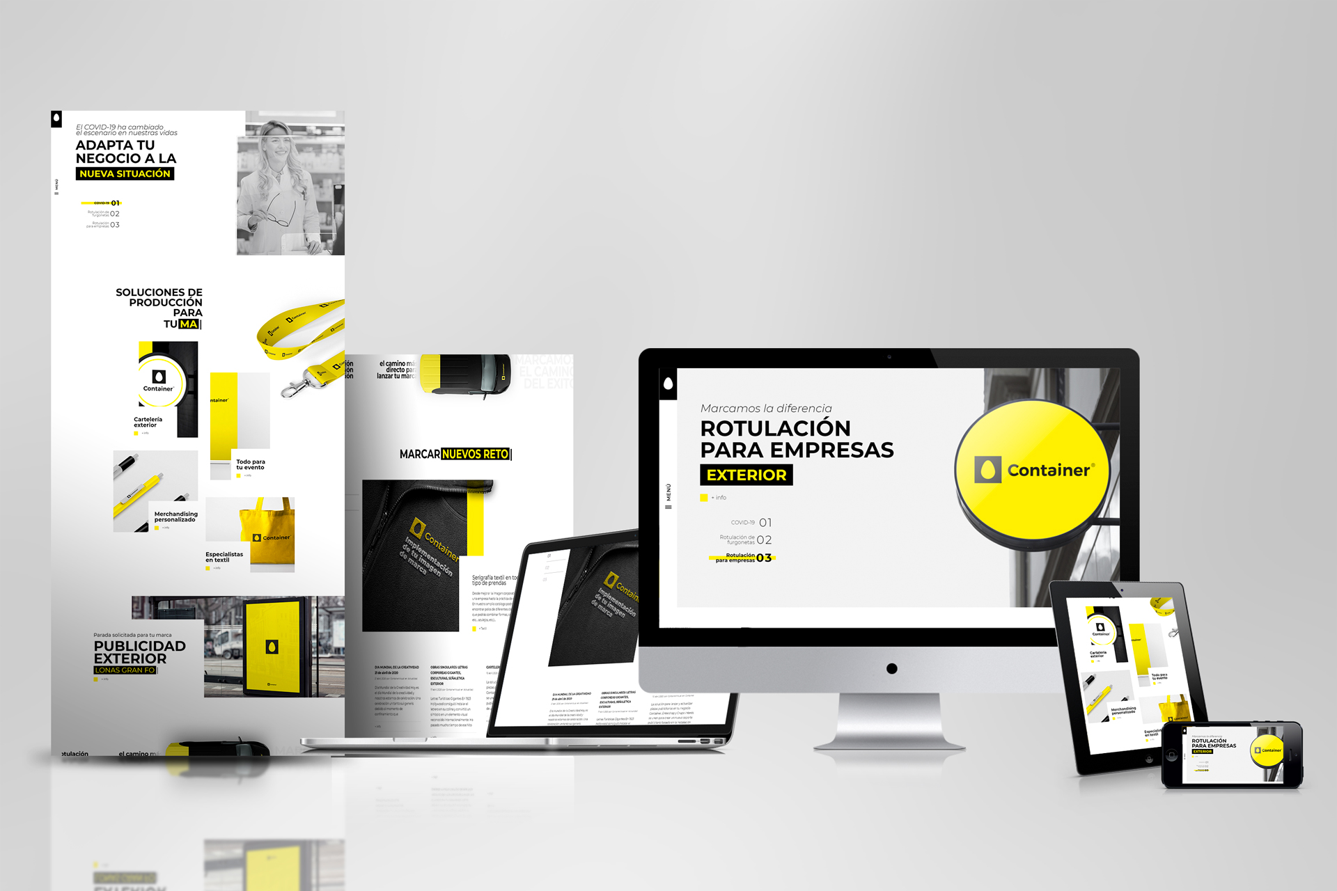NUEVA WEB DE CONTAINER VISUAL